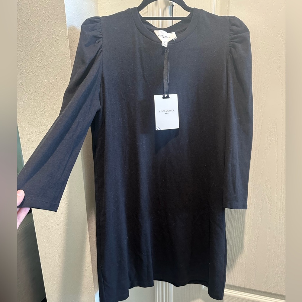 Pomander Place Tuckernuck Classic Black Dress Large